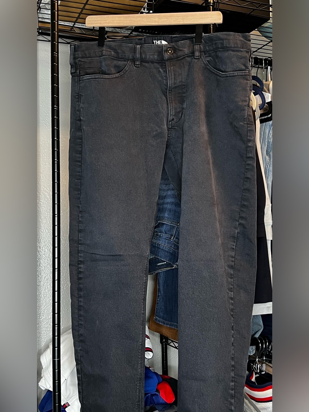 The North Face Men's Straight-leg Dark Navy-almost Black Jeans
